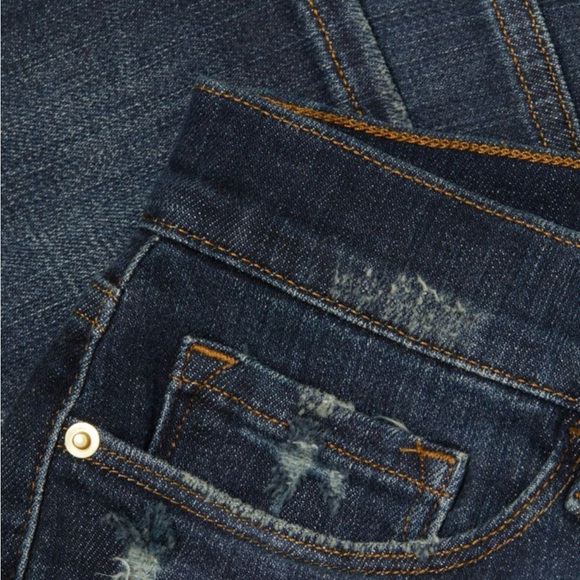 NWT FRAME Size 32 Le Cut Off Denim Shorts - Picture 8 of 8